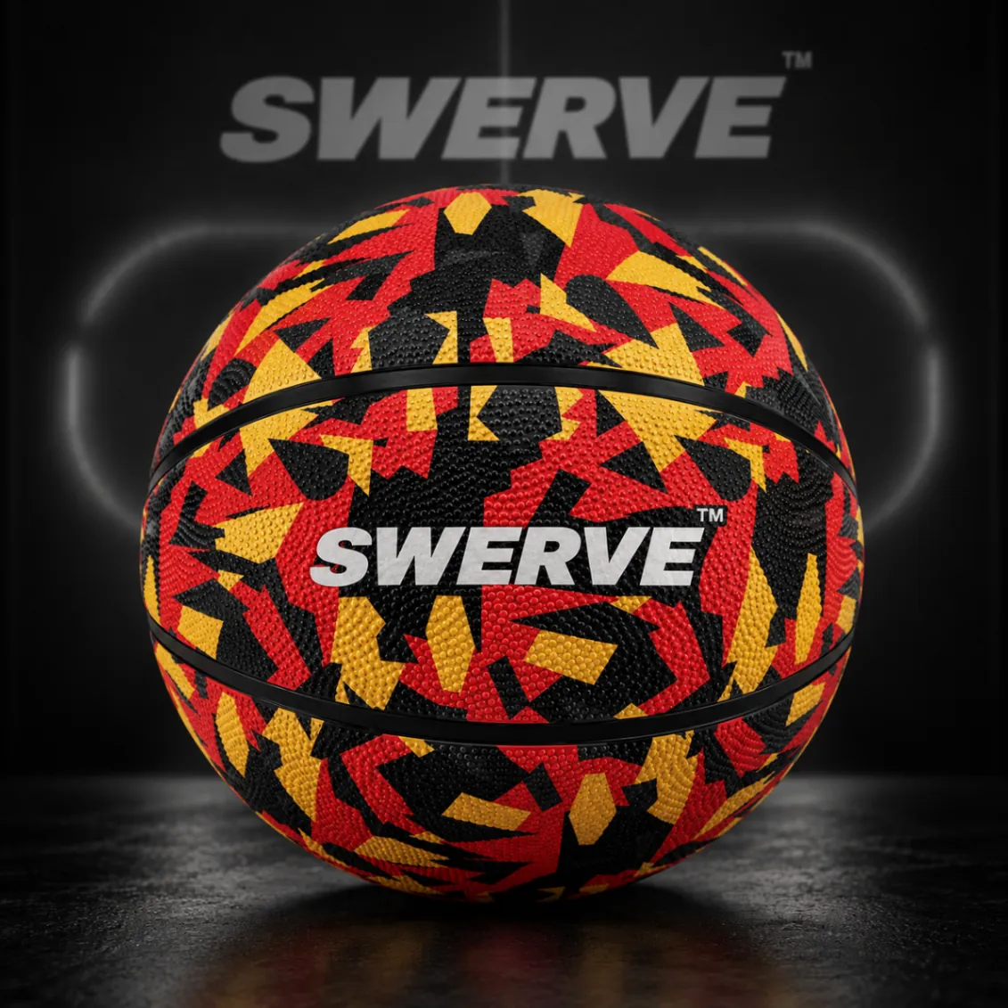 Fracture Red — basketball by SWERVE